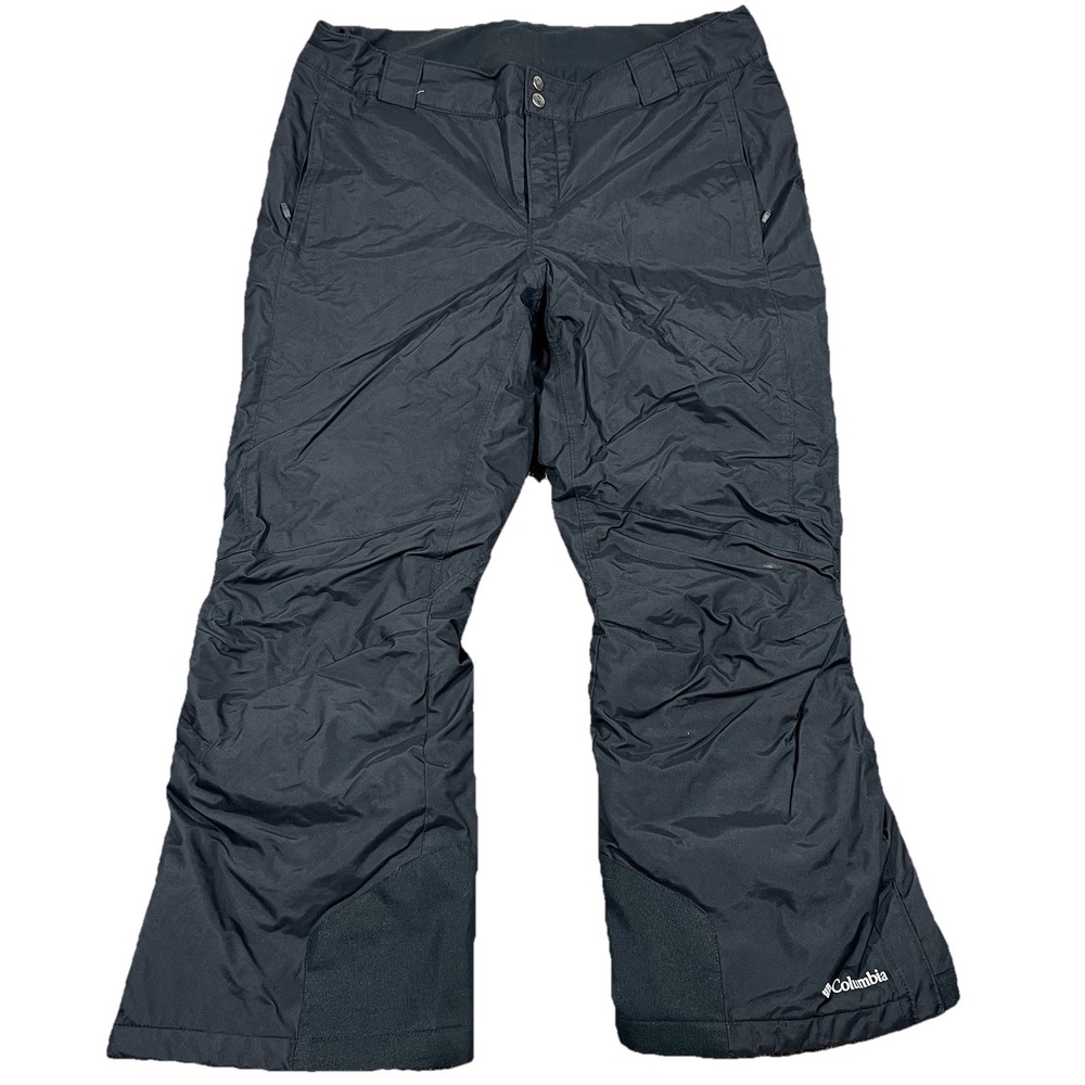 Columbia Pants Mens Extra Large Black Omni Heat Insulated Snow Snowboarding Ski